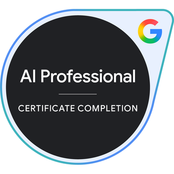 Google AI Professional certificate